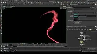 Particle along Curve Houdini FX