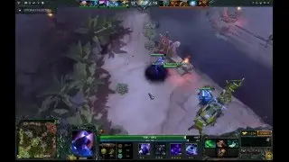Очень чёрный блекхол Dota2