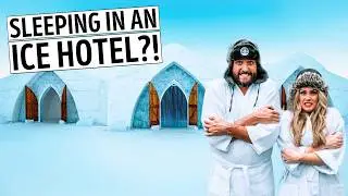 Staying in North America’s Only ICE HOTEL (Hôtel de Glace) in Quebec, Canada (FULL EXPERIENCE)