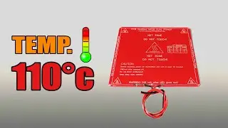 Manter em 110°C a Mesa Aquecida - Impressão 3D #dicaImpressão3D
