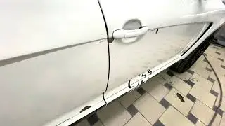 Неправильная установка обвеса на авто Порш .