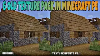 6 OLD TEXTURE PACK IN MINECRAFT POCKET EDITION FOR ANDROID.