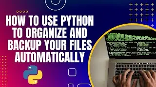 Python File Automation 101: How to Use Python to Organize and Backup Your Files Automatically