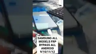 ALL SAMSUNG GOOGLE ACCOUNT/ FRP BYPASS IN SECONDS