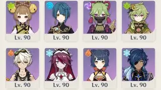4.3 Spiral Abyss Floor 12 - 4 Star Characters & Weapons ｜ Genshin Impact
