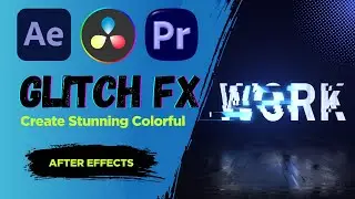 Create Stunning Colorful Glitch FX in After Effects 2025 |