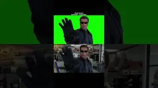 Talk To The Hand - Terminator Green Screen