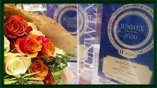 Церемония награждения 👑победителей ювелирного конкурса на выставке JUNWEX. Москва 2020