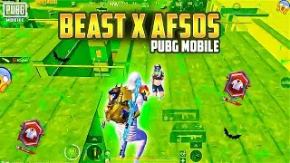 BEAST X AFSOS [ PUBG MOBILE ] | SNIPER + AR MONTAGE | HDR + SMOOTH 90 FPS | I7 3RD GEN | BEASTGAMING