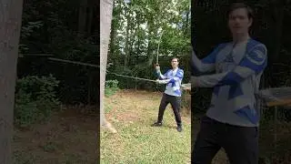 Thrusting with Curved Swords