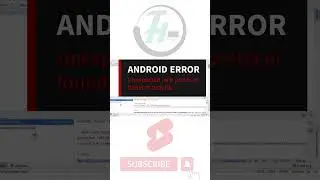Fix Gradle Build Error | Android Studio | Compilation failed | Beginners Guide | Link in Description
