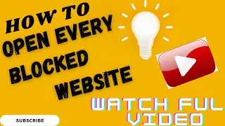 how to open blocked website in google chrome | computer me website unblock kaise kare