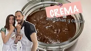 Cómo hacer CREMA de AVELLANAS 🌰 y CACAO |FÁCIL y RÁPIDA 😋|.