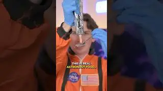 I Tried Old Astronaut Food.. 🤢 #shorts