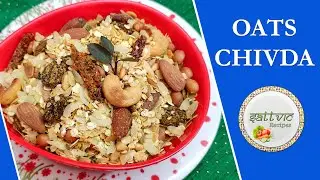 Oats Chivda I Cooking with Oats Series I Sattvic Recipes