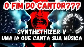 Criando vocais por IA para sua música, Synthesizer  V, download grátis