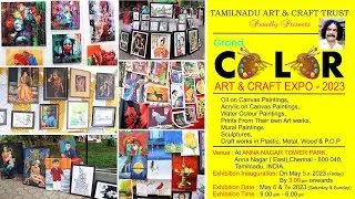 Tamil Nadu Art & Craft Trust Expo 2023 | Anna Nagar Tower Park Exhibition