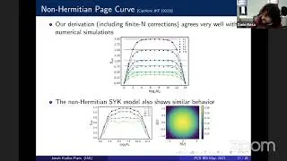 Jonah Kudler-Flam: Explorations of Dissipative Quantum Chaos from Non-Hermitian Random Matrix Theory