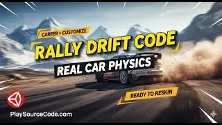 Real Rally Drift & Rally Race – Unity Source Code (Physics + Career) at Playsourcecode.com