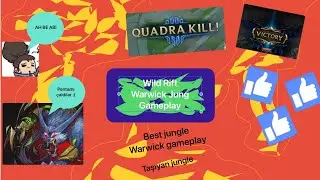 Quadralı jung warwick gameplay taşıyan jungle (türkçe)