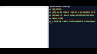Simple Recursion in JavaScript