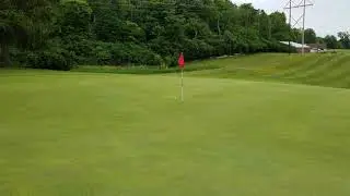 Chipped in on 10s green
