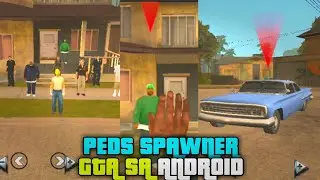 Peds Spawner Mod For GTA San Andreas Android