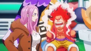 Luffy turned into Might Guy(Naruto) after hearing no food in Island 🤣 | One Piece 1091