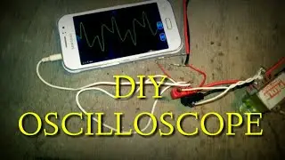How to make a portable oscilloscope in Hindi.