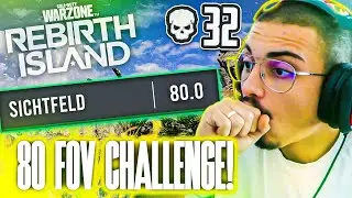 80 FOV CHALLENGE auf REBIRTH ISLAND! 😱