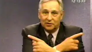 Paul Schell defending the city's response to WTO protests (full)