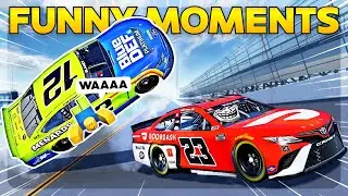 ROBLOX Nascar FUNNY MOMENTS!