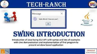 How to create frame using Swing JFrame GUI API ? | SWING GUI API | 