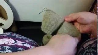 Два носка одновременно, пятка и мысок