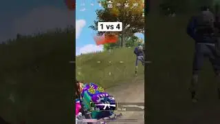 PUBG / 1 VS 4 / god level gameplay. #pubgmobile #pubgshorts #pubgindia #pubglive #pubglite
