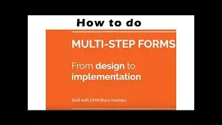 Multistep form with Action Form and TabsPro