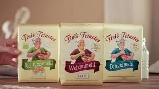 Jetzt neu: Fini's Feinstes Bio-Pizzamehl mit original Bio-Hartweizengrieß!