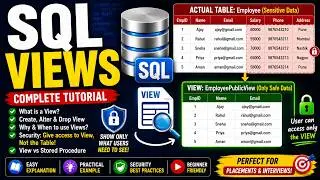 🚀 SQL Views Explained with Practical Example | SQL Server
