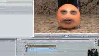 Wacking Annoying Orange effect part III