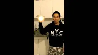 hand on fire Blender 3D 2.73
