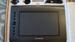 Графический планшет за 60$ HUION H610 Digital Drawing Tablet