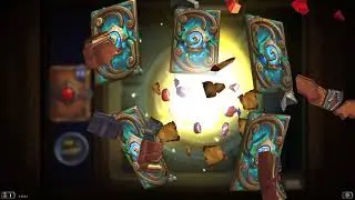 Hearthstone - открытие бустеров нового аддона (Кобольды и катакомбы)