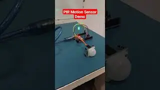 Demo of PIR Motion Sensor with Arduino and Bulb #programming #robot #iot #robotics