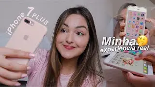 minha REAL experiência com o IPHONE 7plus | 10 MESES DE USO (Compraria novamente?)