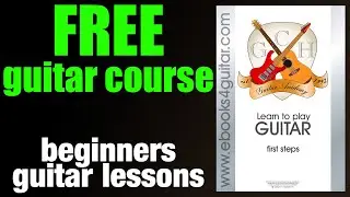 Learn how to play the guitar for FREE.  The GCH Guitar Academy First Steps beginners guitar course