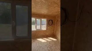 Каркасный дачный дом 5х6м.