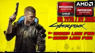 Cyberpunk 2077 (V1.52) - AMD Radeon HD 7970/ R9 280X