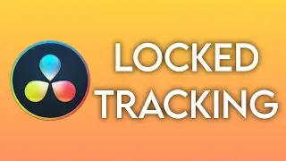 Locked Stabilization Tracking in Davinci Resolve 17