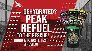 Dehydrated? PEAK REFUEL to the Rescue! - Drink Mix Taste Test & Review