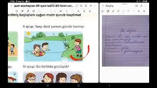 4-cü sinif. Azərbaycan dili. 1-ci hissə. Səh: 6, 7